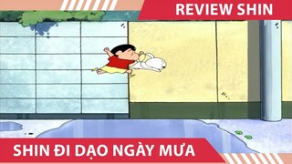 Review shin cậu bé bút chì , SHIN ĐI DẠO NGÀY MƯA , tóm tắt shin cậu bé bút chì