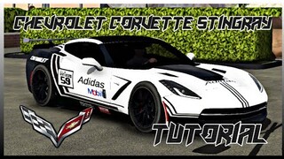 How to make a Chevrolet Corvertte Stingray Livery| Car Parking Multiplayer