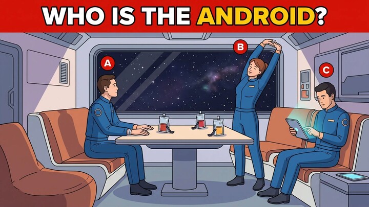 Spot the Android in 7 Seconds: 20 Brain Teasers Space Riddles That Will Challenge Your IQ