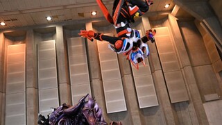 [Kamen Rider Geats] ภาพนิ่งจากตอนที่ 29: เครื่องยิงเลเซอร์ของนายพลอุกิอยู่ยงคงกระพัน