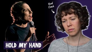 Reaction and Vocal Analysis of Lady Gaga performing Hold My Hand LIVE at the 2023 Oscars