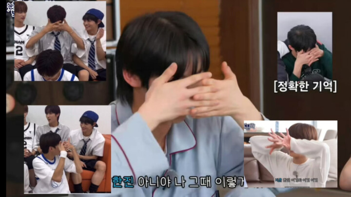 هان جين بكى مرة واحدة فقلده زملاؤه في الفريق مرات لا تحصى هههه