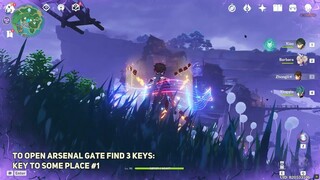 [genshin impact 2.0] Vị trí 3 key và hidden quests ở -Tatarasuna-