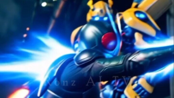 Mask rider black & Bumbblebee