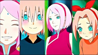 Sakura Haruno Twixtor Clips + TIME REMAP + 4K CC AND NO CC + NO WARP