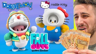 Shoppo DORAEMON ed HELLO KITTY su Fall guys! *NON CI CREDO* Fall Guys ITA!