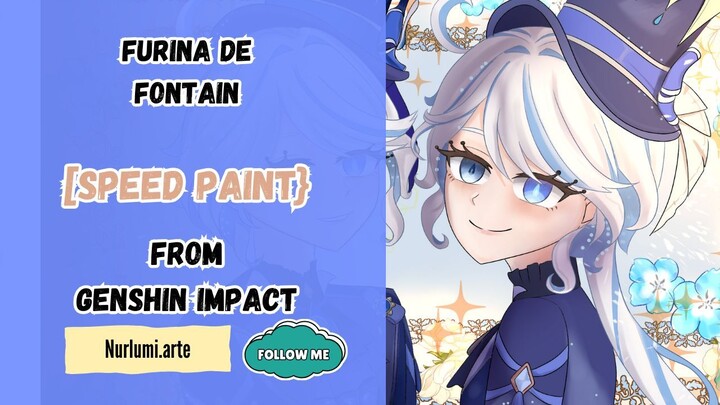 [SPEEDPAINT] FURINA DE FOUNTAIN FROM GENSHIN IMPACT