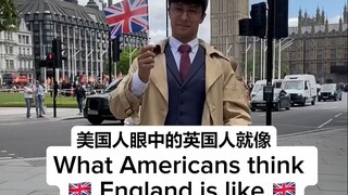 Americans see the British as: