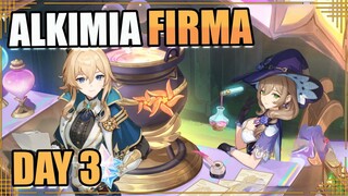 Alkimia Firma Day 3 |  FREE 1.000 Primogem【Genshin Impact】