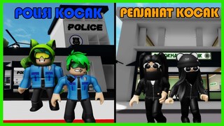 Polisi Kocak Vs Penjahat Kocak Brookhaven Roblox