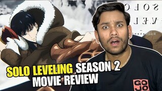 Solo Leveling Movie Review | Solo Leveling - ReAwakening Review in Hindi | Solo Leveling Season 2