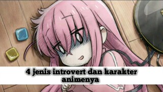 4 jenis introvert dan karakter animenya