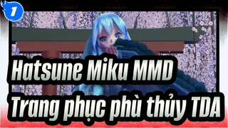 [Hatsune Miku MMD] TDA-Thay đổi trang phục phù thủy [Yume To Hazakura]_1