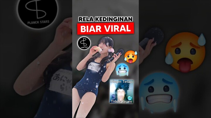 Idol Jepang Pake Baju Renang Di Salju