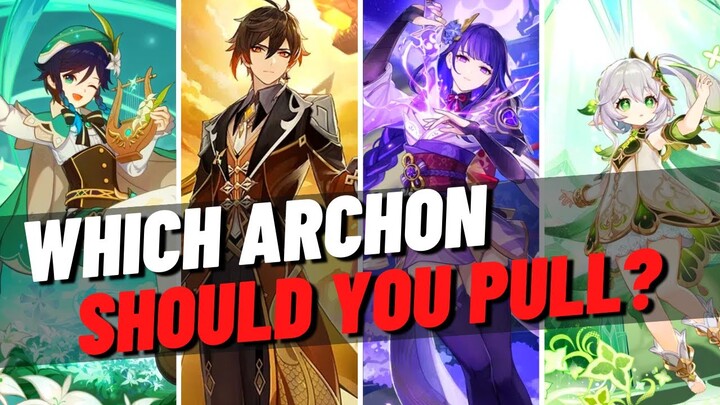 Which Archon Should You Pull For In Genshin Impact – VENTI vs ZHONGLI vs RAIDEN SHOGUN vs NAHIDA