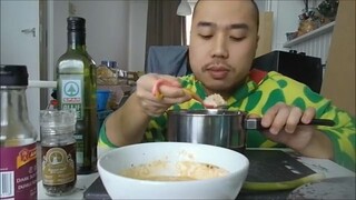Asmr Eating Sounds: Chinese Steamed Eggs & Rice 蒸水蛋 + Recipe