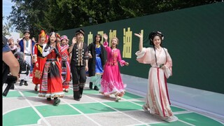 我在巴黎塞纳河畔看到了56个民族服饰