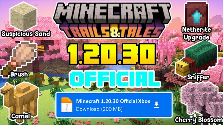 Update MCPE Terbaru❗❗|| Versi 1.20.30 Official || Bisa Login XBOX dan Main Server