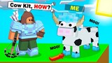 I Became a COW in Roblox Bedwars...