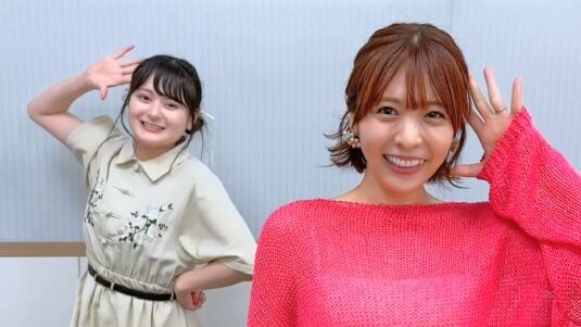 【Toyosaki Ai & Tachibana Miku】Dancing with the younger generation to "Happy Bubble Party"