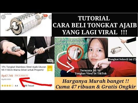 CARA MEMBELI TONGKAT AJAIB YANG LAGI VIRAL DI TIK TOK !!!! || SHOPEE HAUL