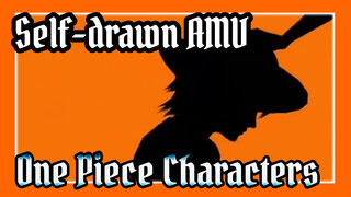 Self-drawn AMV of All One Piece Characters | 3P / Ipod-style