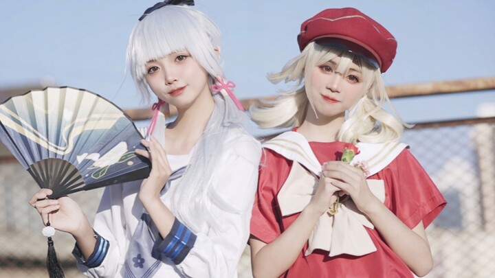 Dancing on the rooftop! Let the wind carry our heartfelt wishes to you~