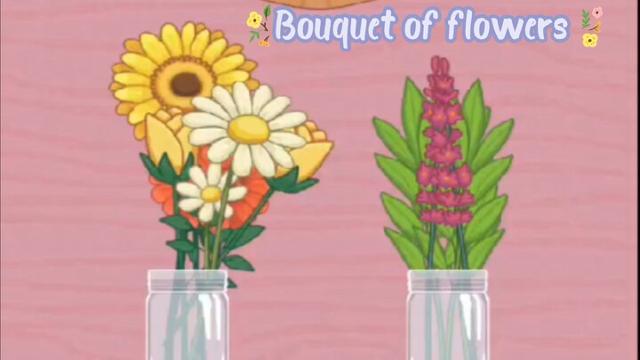 Make a bouquet of flowers Game💐🎮