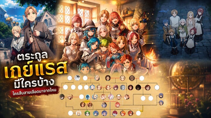 ตระกูลเกรย์แรตมีใครบ้าง และใครที่เกี่ยวข้องกับรูเดียส