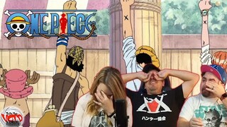 One Piece - Ep. 128 & 129 - Goodbye Alabasta!! - Reaction and Discussion!