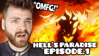ZOMBIE WARRIOR??!! | HELL'S PARADISE Episode 1 | New Anime Fan! | REACTION