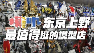 【模游记】东京篇01 上野最值得逛的模型店，一到五楼全是模型！
