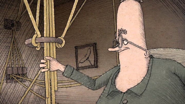 Black satirical animated short film "Super Rope Solution", the constraints behind a comfortable life