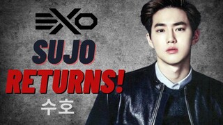 SUHO RETURNS! 수호 EXO LEADER [DISCHARGED FROM MILITARY] HOMECOMING