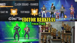 Editor Berkelas free fire Kreatif,lucu,slowmo,jedag jedug, update Terbaru (tiktok ff)