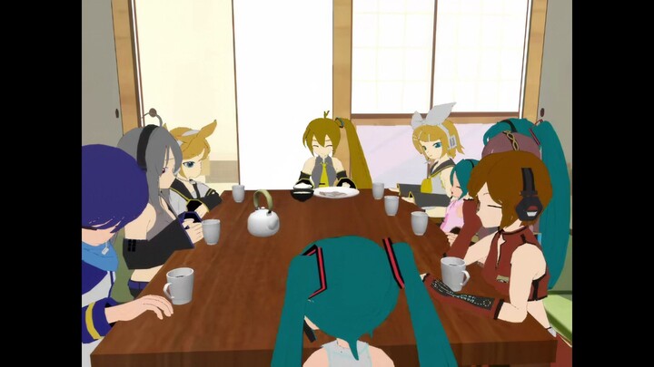 【MMD Theater】Breakfast time at Miku's house