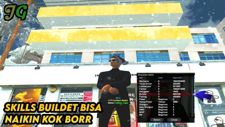 JGRP - CARA CEPAT MENAIKAN SKILL BUILDER | JogjaGamers Roleyplay | SAMP PC