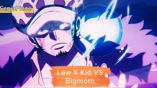 Sumpah enak banget lagunya (AMV Law X Kid VS Bigmom) {Say My Name}