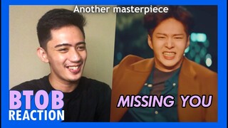 REACTION to BTOB - 'Missing You' Official Music Video