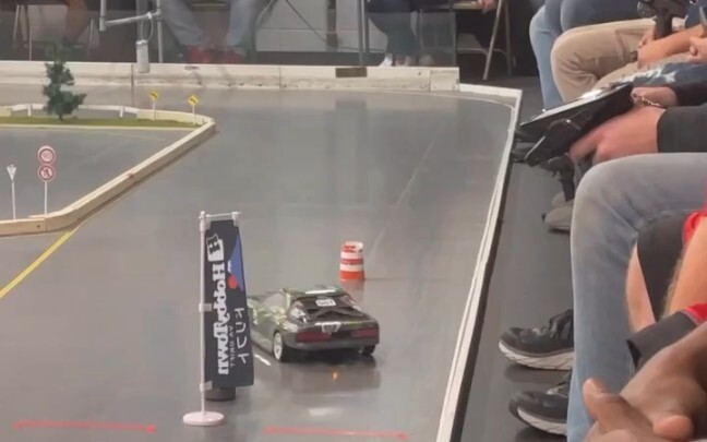 Remote-controlled racing car drifting performance