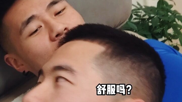 He suddenly said we’d have to squeeze together to sleep tonight…