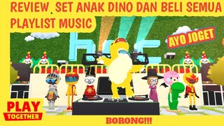 Review Set Anak Dinosaurus dan Beli semua Lagu Homeparty - Play Together