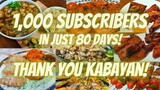 1,000 SUBSCRIBERS reached in 80 days! | Milestone VIDEO | Thank You for all your support!