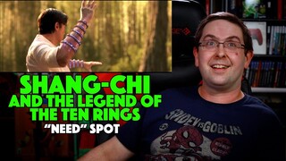 REACTION! Shang-Chi and the Legend of the Ten Rings "Need" Spot Trailer - Simu Liu Marvel Movie 2021