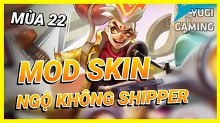 Mod Skin Ngộ Không Shipper Mới Nhất Mùa 22 Full Hiệu Ứng Âm Thanh Không Lỗi Mạng | Yugi Gaming