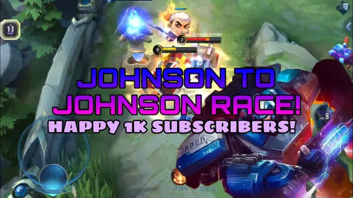 JOHNSON TO JOHNSON RACE! THANK YOU FOR 1K SUBS!❤️ GIVEAWAY ENTRY WILL BE POSTED SOON!❤️ BROOM BROOM!