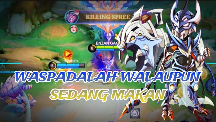 WASPADALAH WALAUPUN SEDANG MAKAN