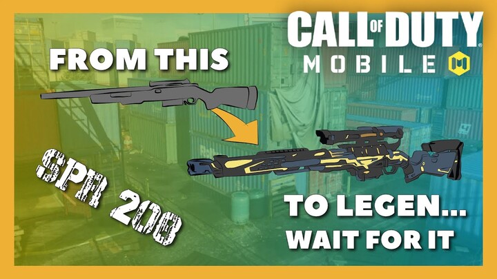 NEW LEGENDARY SPR 208 | MATI MULU ANJ! | CODM INDONESIA