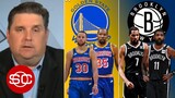 Brian Windhorst reveals Kevin Durant doesn't want to play with Irving & wants to go to the Warriors
