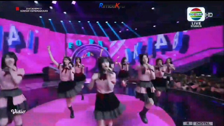 JKT48 Perfomance @ D'Academy 7 Konser Kemerdekaan Indosiar HD - 17 Agustus 2025